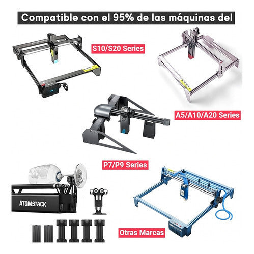 Accesorio Rotativo R3pro Mas Soporte De Copas Y Levantador 1