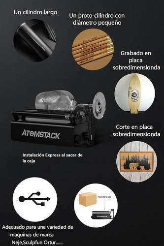 Accesorio Rotativo R3pro Mas Soporte De Copas Y Levantador 1