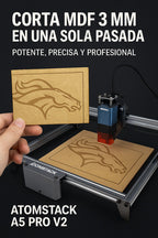 Grabadora Cortadora Laser Atomstack A5 Pro V2 40w-41x38