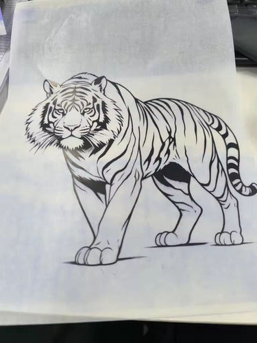 Papel Hectografico A4 Tattoo Para Termocopiadora . 100un