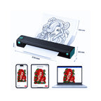 Impresora Térmica Portátil A4 Phomemo M08f Tatoo Bluetooth