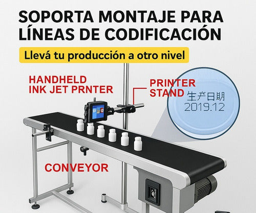 Impresora Codificadora Loteadora Fechadora Manual 12.7mm