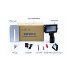 Codificadora Fechadora Manual Loteadora 25mm Inkjet Full Kit