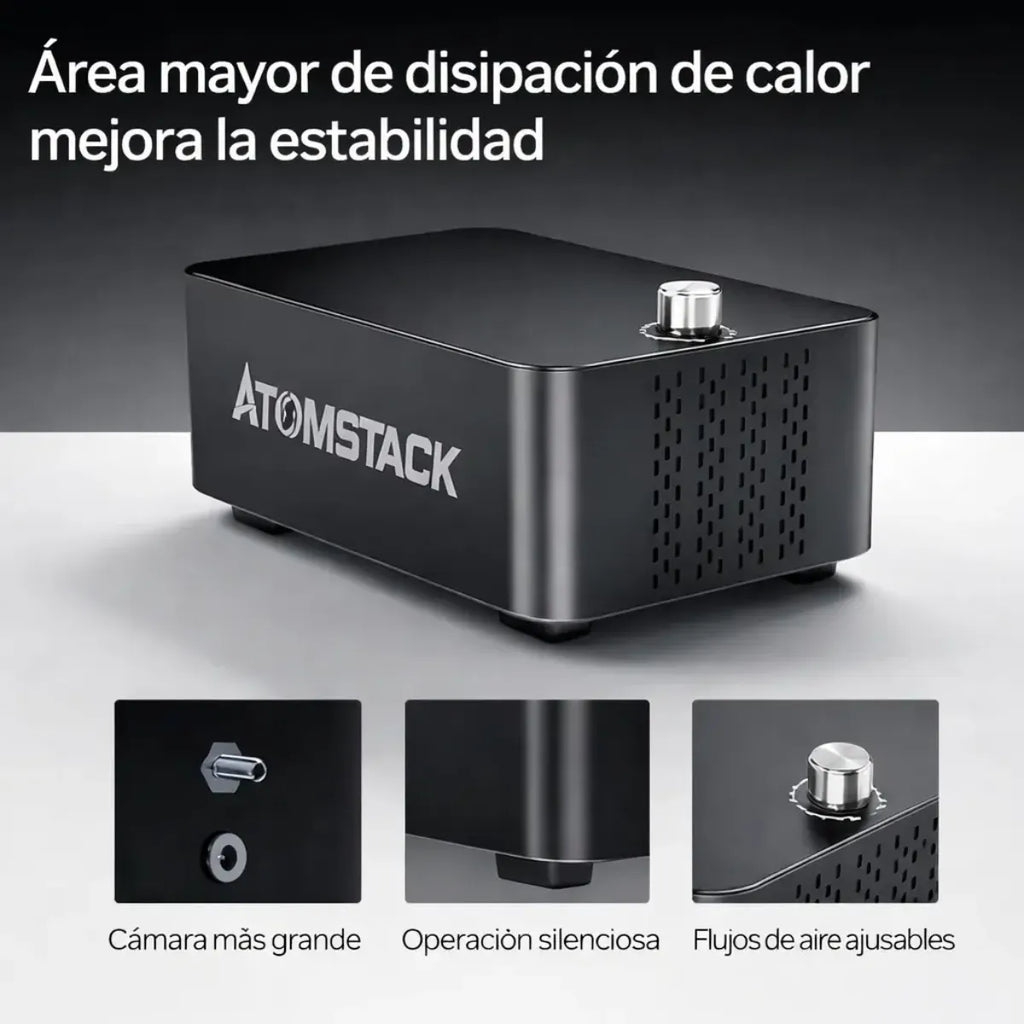 Bomba De Aire Doble Atomstack F60