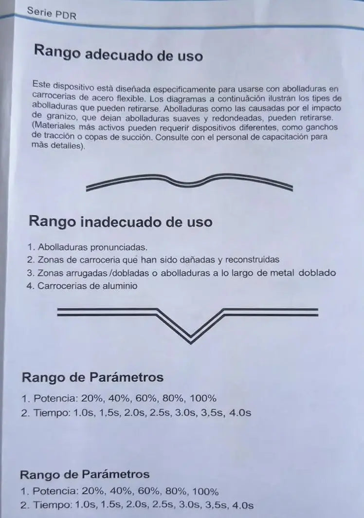 Calentador De Inducción Pdr Para La Eliminación Abolladuras