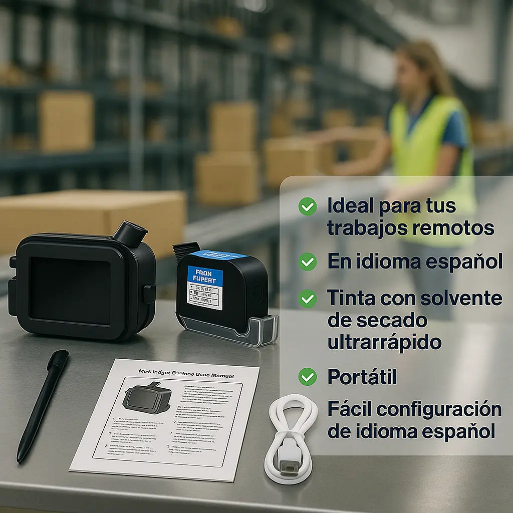 Codificadora Impresora Loteadora Fechadora Manual Mini Pro