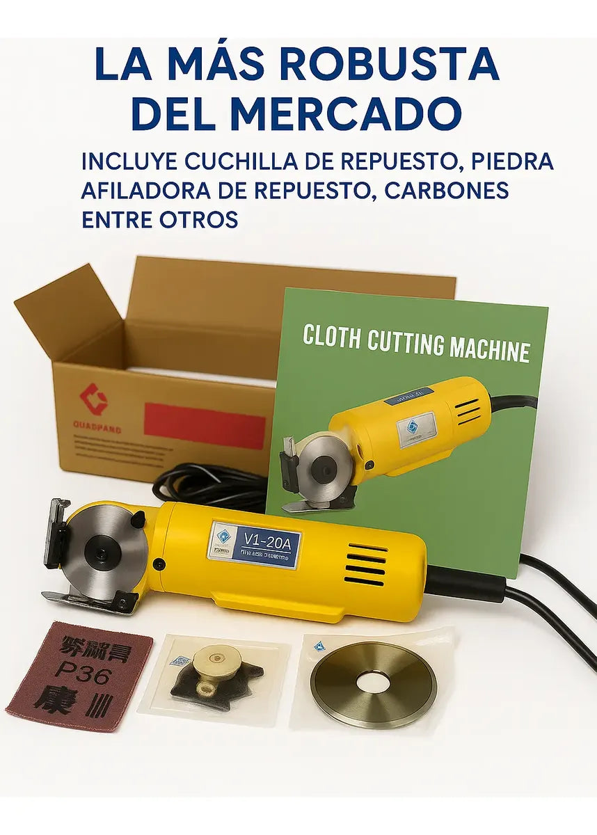 Cortadora De Tela Minicutter 70mm Reforzada 170w + Repuestos