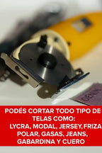 Cortadora De Tela Minicutter 70mm Reforzada 170w + Repuestos