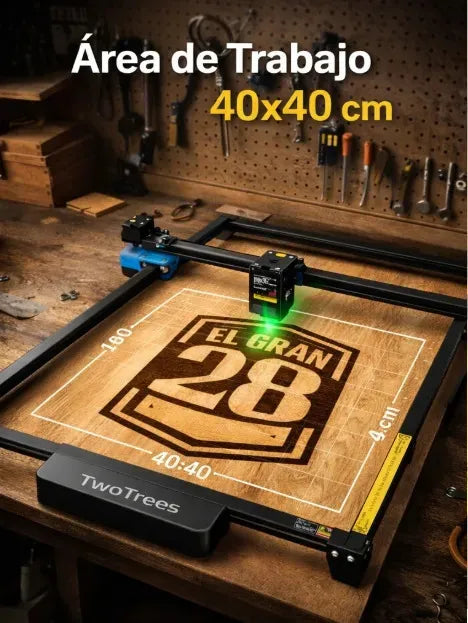 Cortadora Y Grabadora Láser Two Trees Tts-20w Pro