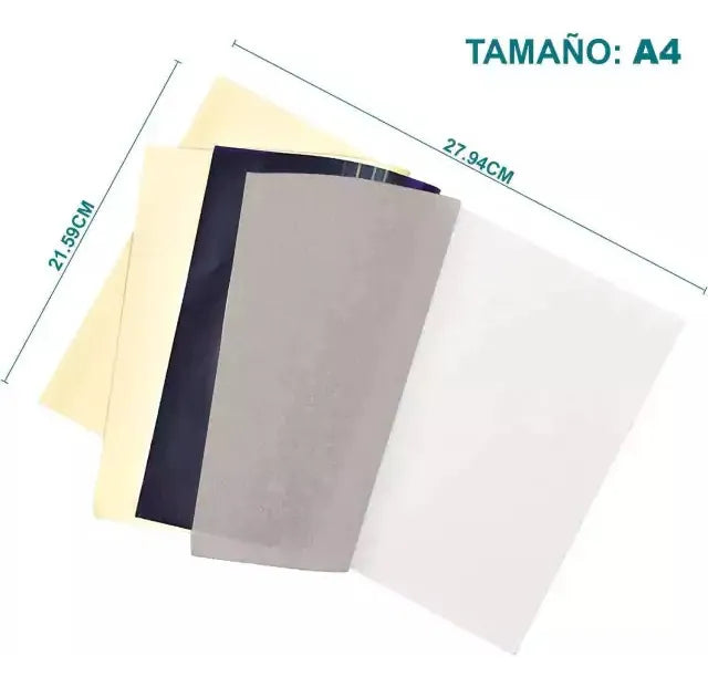 Papel Hectografico Para Termocopiadora A4 Premium - 10u