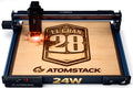 Grabadora Y Cortadora Laser Atomstack A20 Pro V2 Black