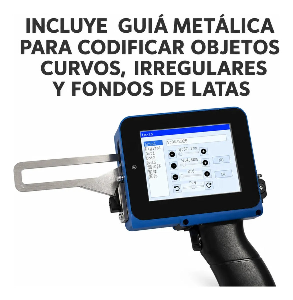 Impresora Codificadora Loteadora Fechadora Manual Eco