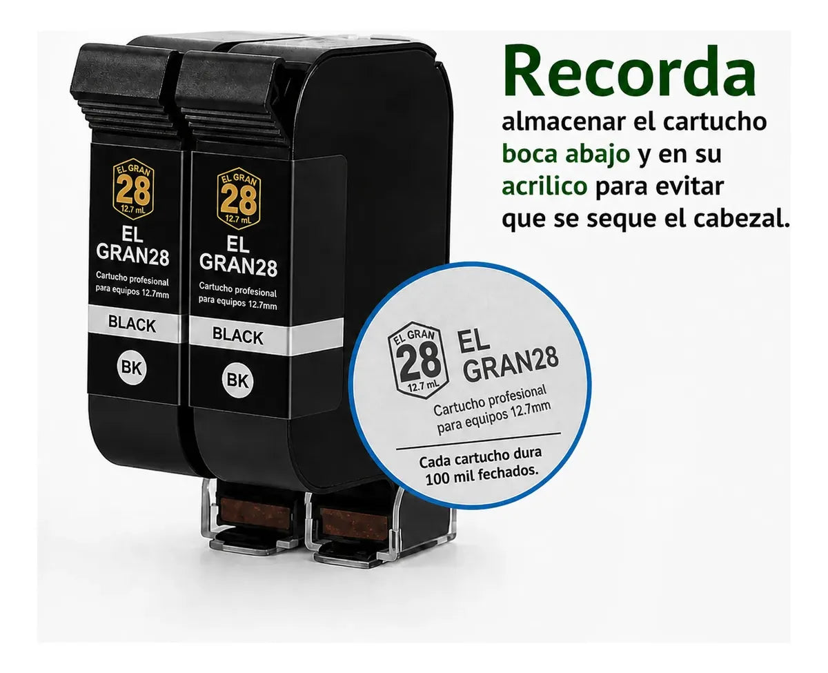 Impresora Codificadora Loteadora Fechadora Manual Eco