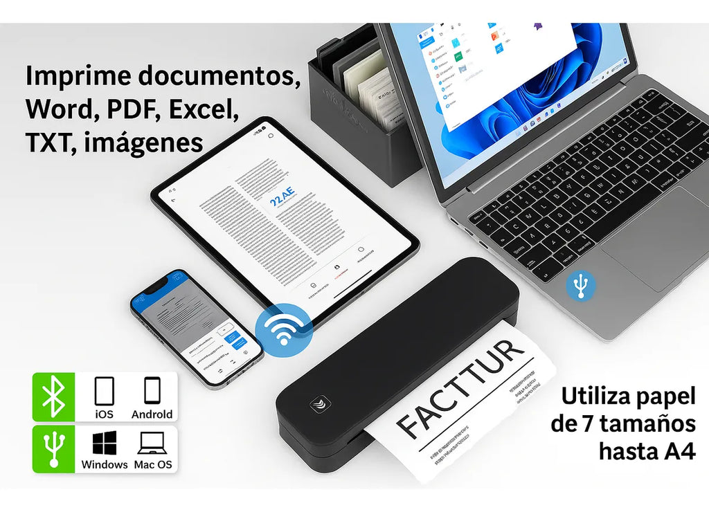Impresora Térmica Portátil A4