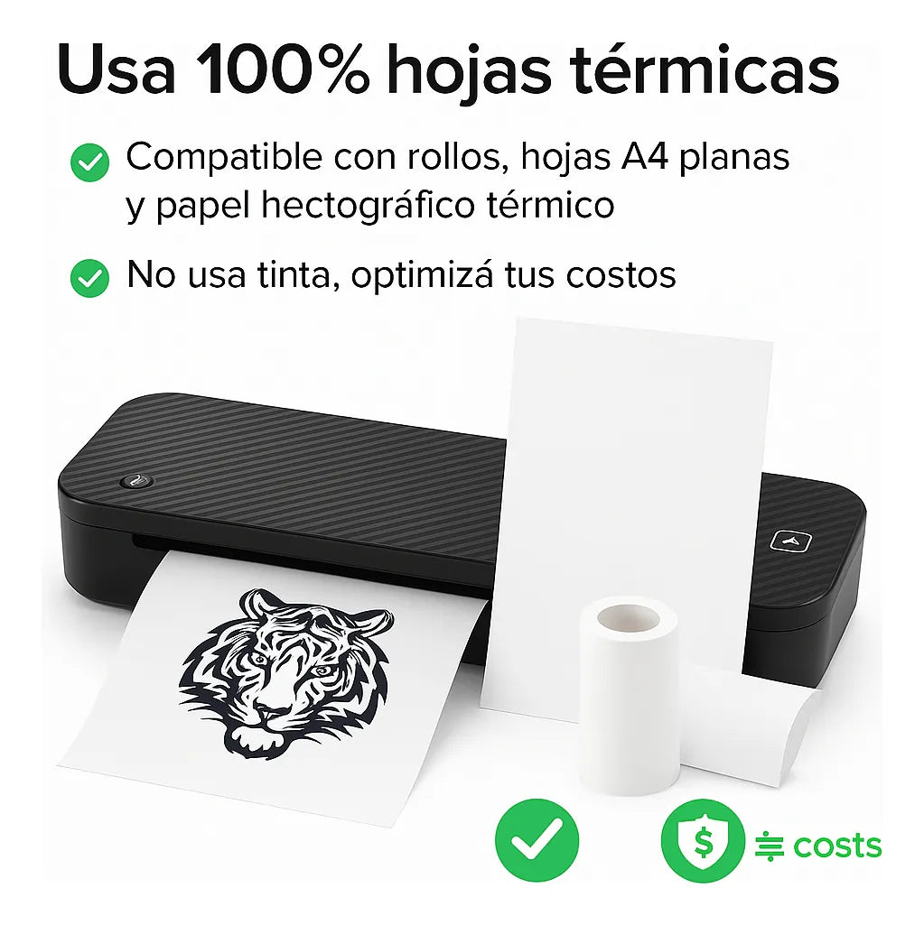 Impresora Térmica Portátil A4