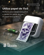 Impresora Termocopiadora Tattoo Mini Compacta 203dpi 11x5cm