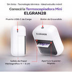 Impresora Termocopiadora Tattoo Mini Compacta 203dpi 11x5cm