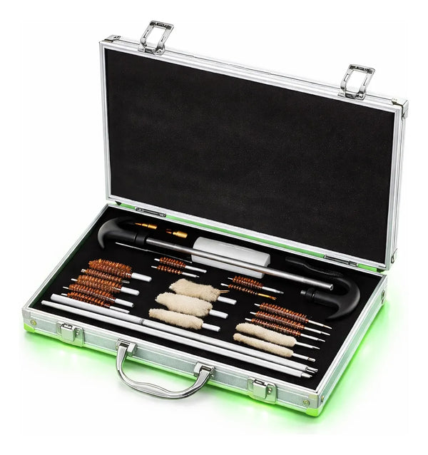 Kit De Limpieza Deluxe Maletín Aluminio Full Calibres