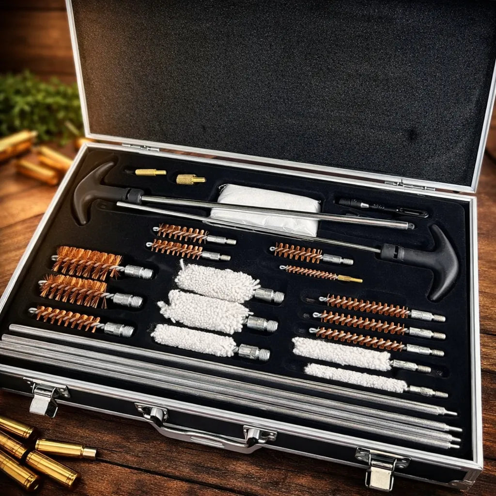 Kit De Limpieza Deluxe Maletín Aluminio Full Calibres