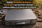 Kit De Limpieza Deluxe Maletín Aluminio Full Calibres