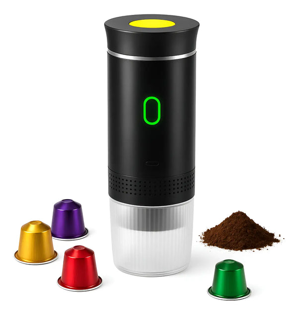 Maquina De Espresso Portatil Con Capsulas 3en1 Calient Agua