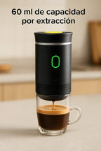 Maquina De Espresso Portatil Con Capsulas 3en1 Calient Agua