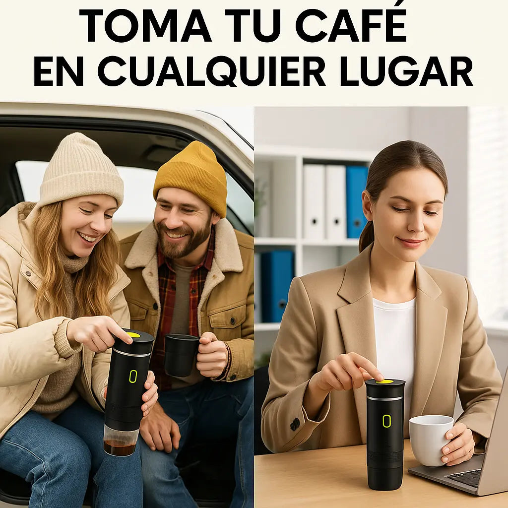 Maquina De Espresso Portatil Con Capsulas 3en1 Calient Agua