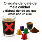 Maquina De Espresso Portatil Con Capsulas 3en1 Calient Agua