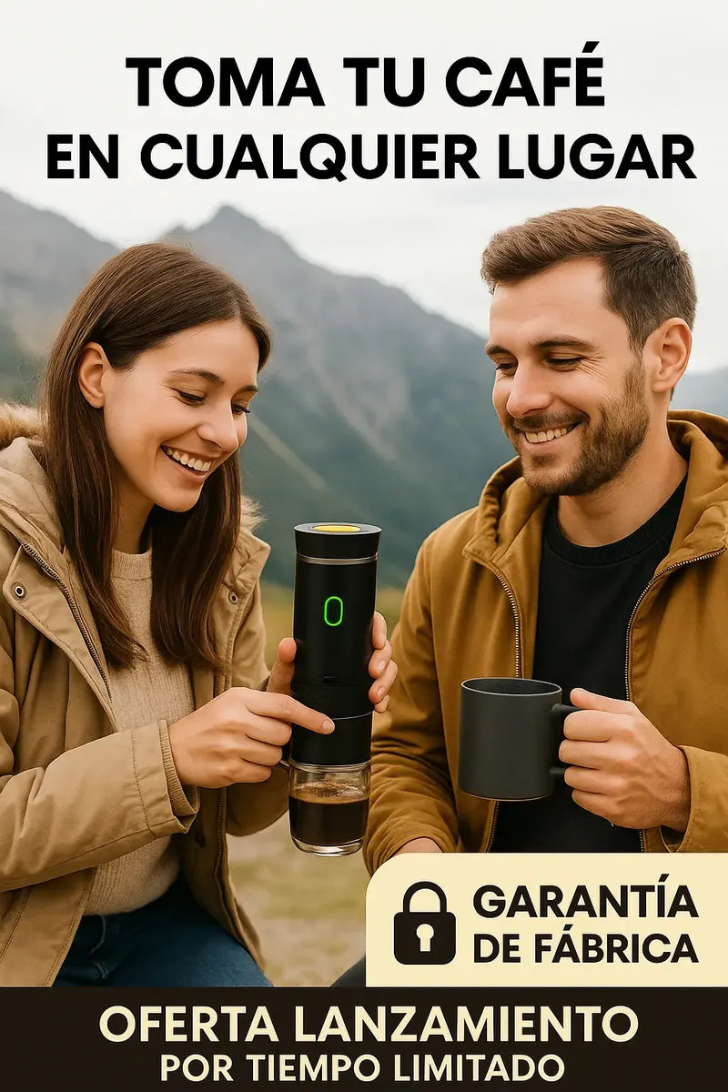 Maquina De Espresso Portatil Con Capsulas 3en1 Calient Agua