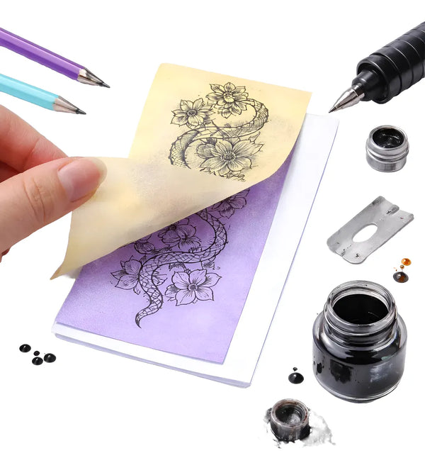 Papel Hectografico Mini 11cmx5cm Tattoo Termocopiadoras 20u