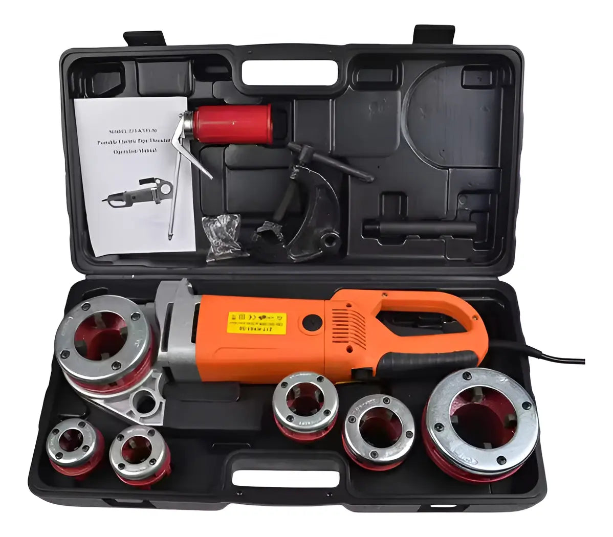 Roscadora Eléctrica Portátil Caños 1/2 A 2 Pulg 2300w