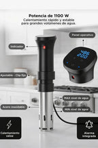 Sous Vide Cocina Circulador Térmico 30 Litros Al Vacio