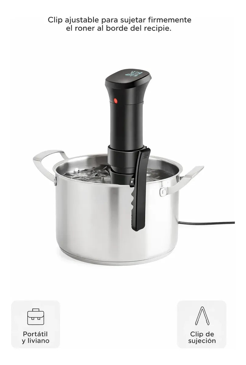 Sous Vide Cocina Circulador Térmico 30 Litros Al Vacio